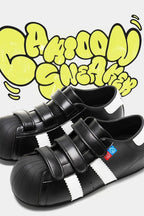 Black Cartoon Sneakers