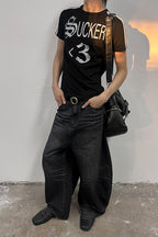 Vintage Loose Washed Jeans