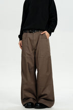Large Pocket Casual Pants