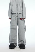 Layered Ribbon Sweatpants