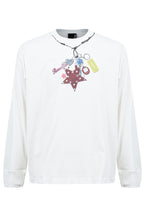 Necklace Print Long Sleeve