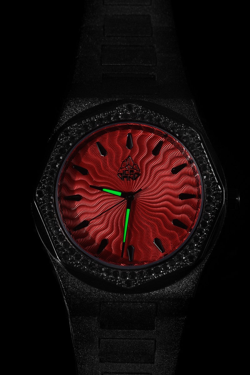 Iced Out Chrono Watch