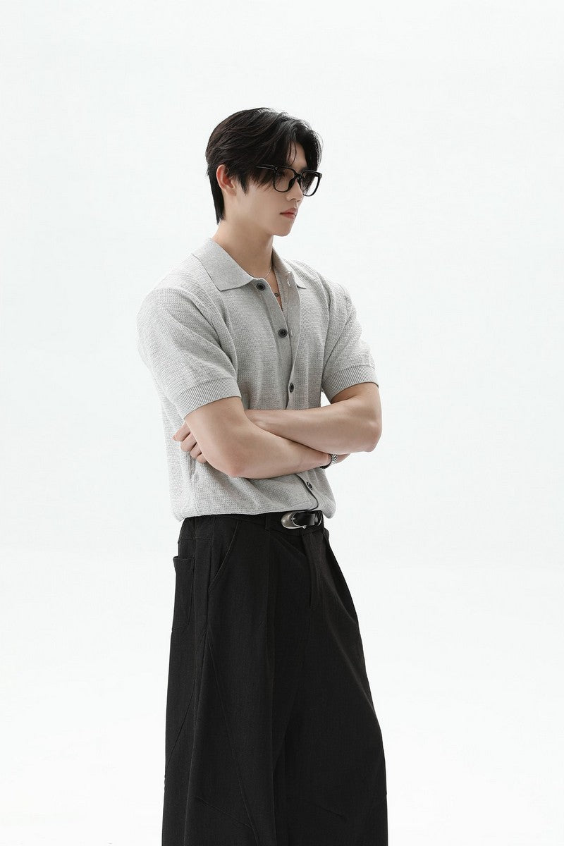 Vintage Knit Button Up Cardigan