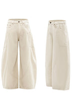 Deconstructed Scythe Wide Jeans