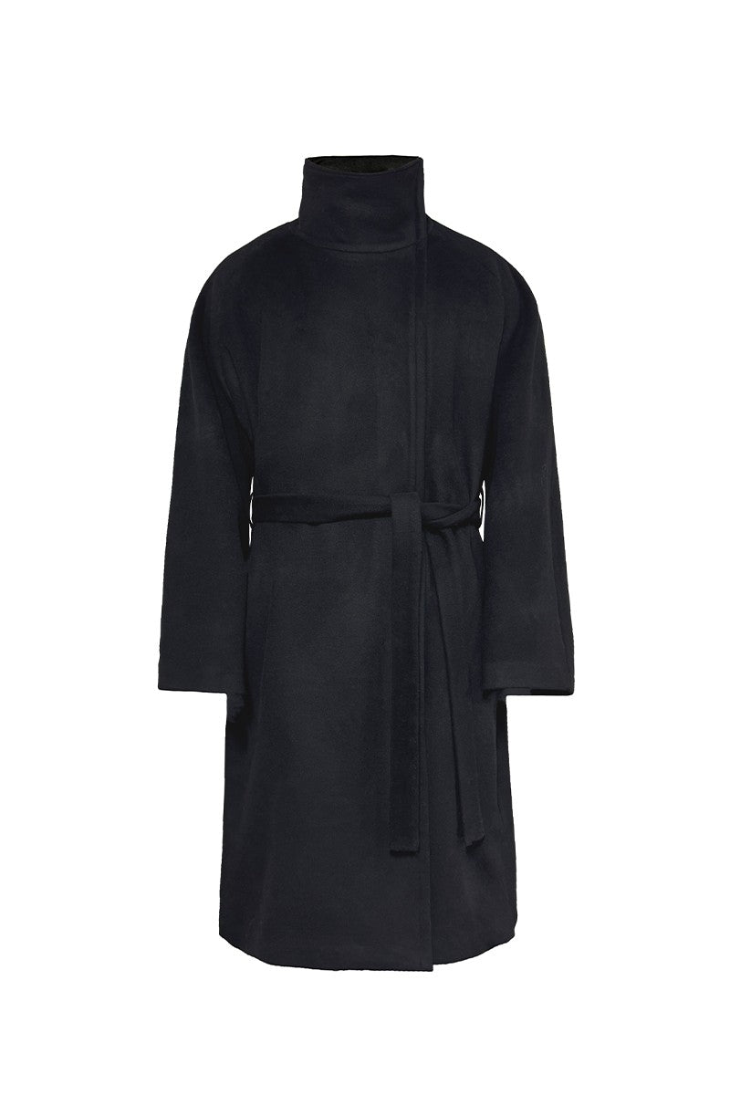 Asymmetric Zip Coat