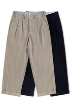 Corduroy Pleated Wide Leg Pants