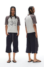 Side Stripe Cargo Shorts
