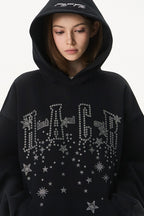 Galaxy Rhinestone Street Hoodie