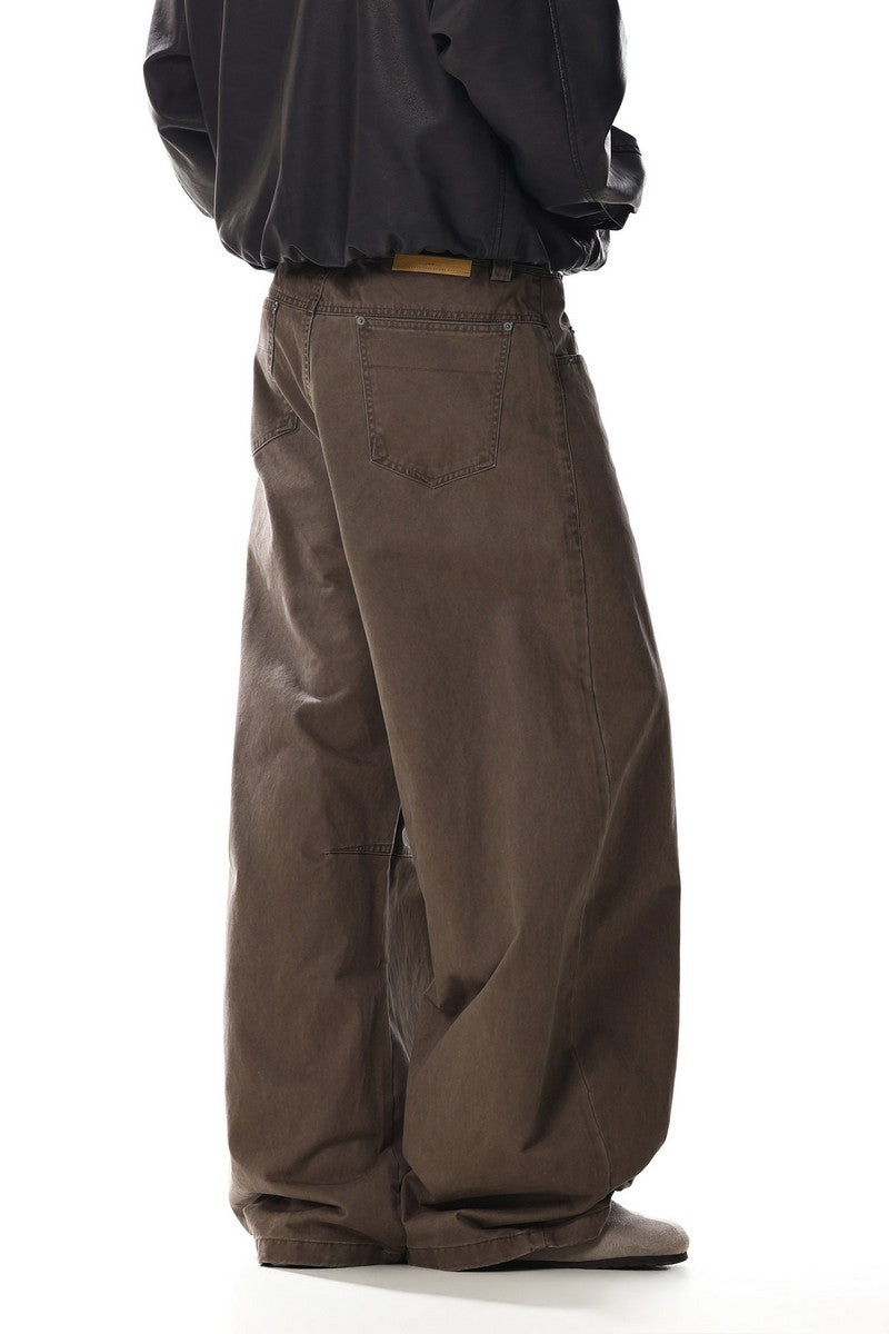 Vintage Curved Cargo Pants