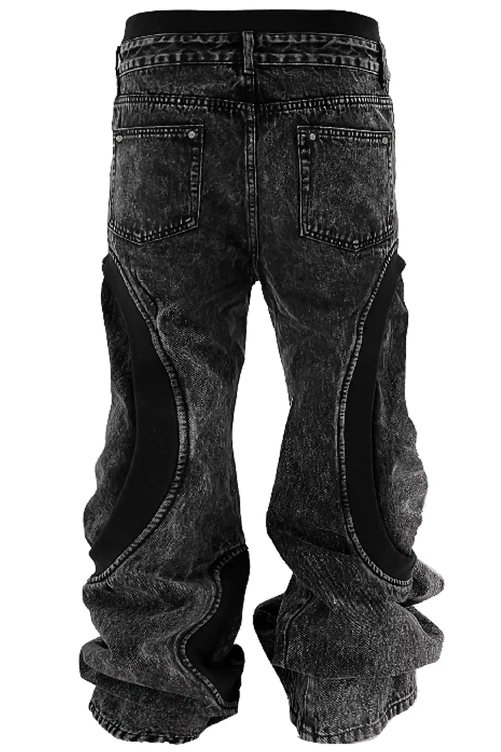 Crying Skull Heavy Wash Jeans