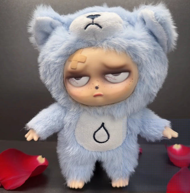Sleepless Grumpipi™ Blind Box — Plush + Mini Keychain (Sleepless Series)