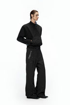 Rhinestone Flare Dress Pants