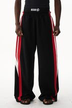 Double Waist Print Sweatpants