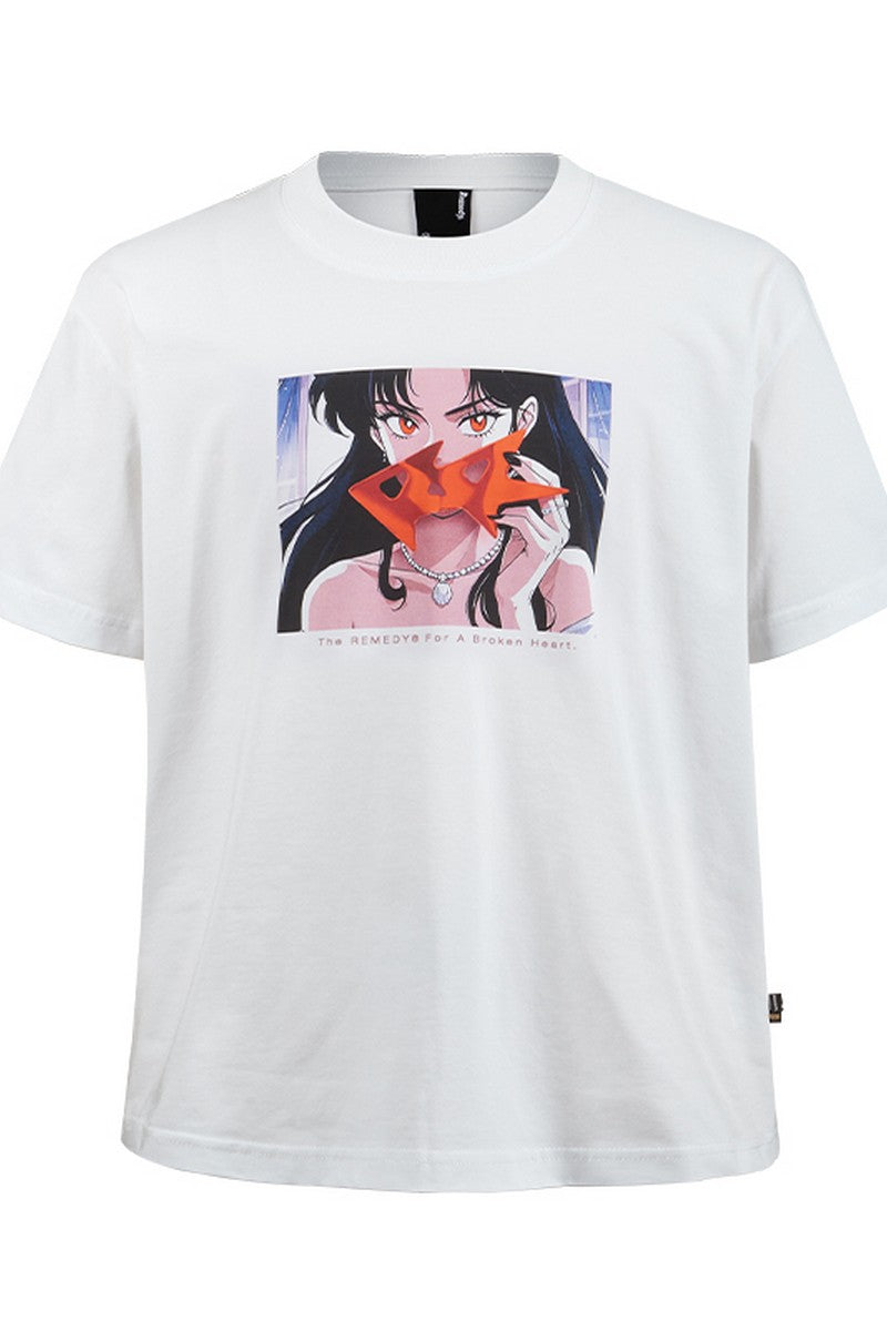 War Print Fitted Tee – Copping Zone