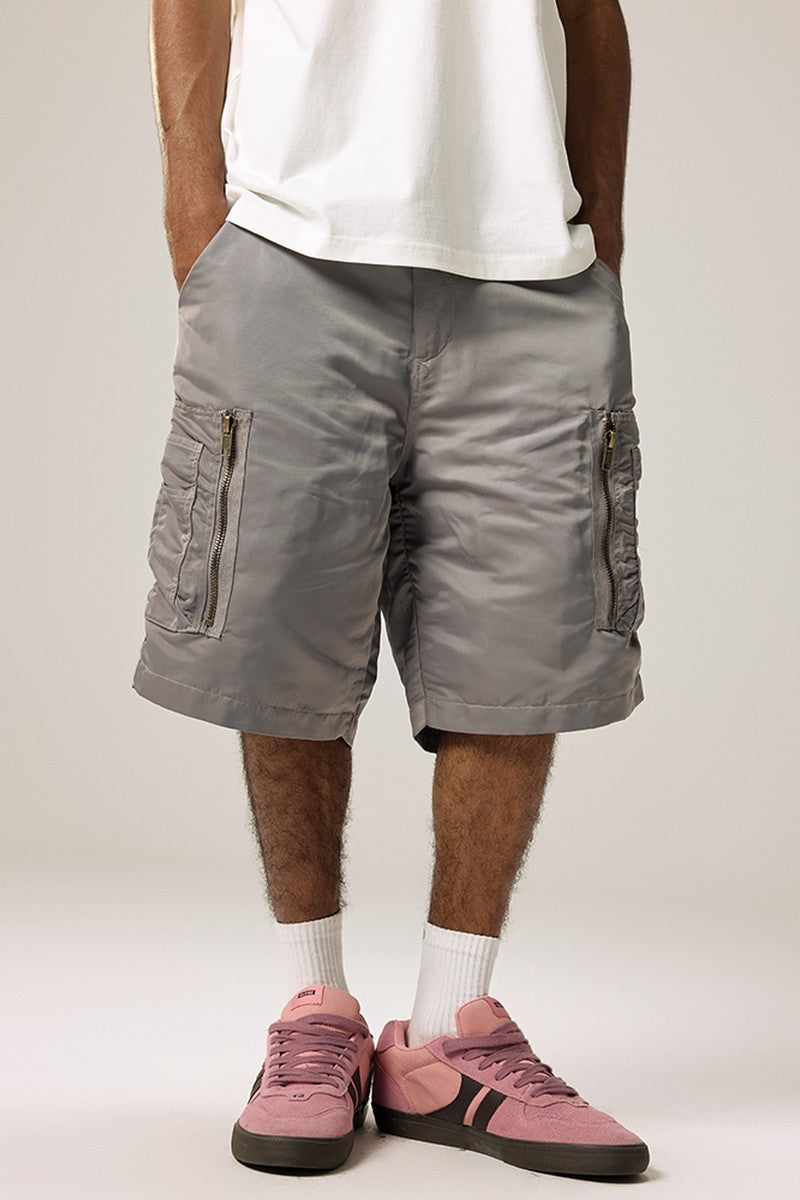 Multi Pocket Cargo Shorts