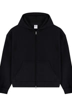 Boxy Zip Air Layer Hoodie