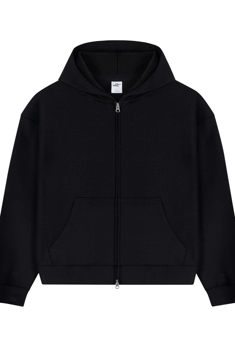 Boxy Zip Air Layer Hoodie