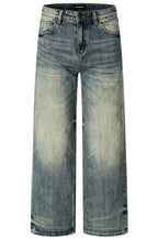Washed Loose Cleanfit Jeans