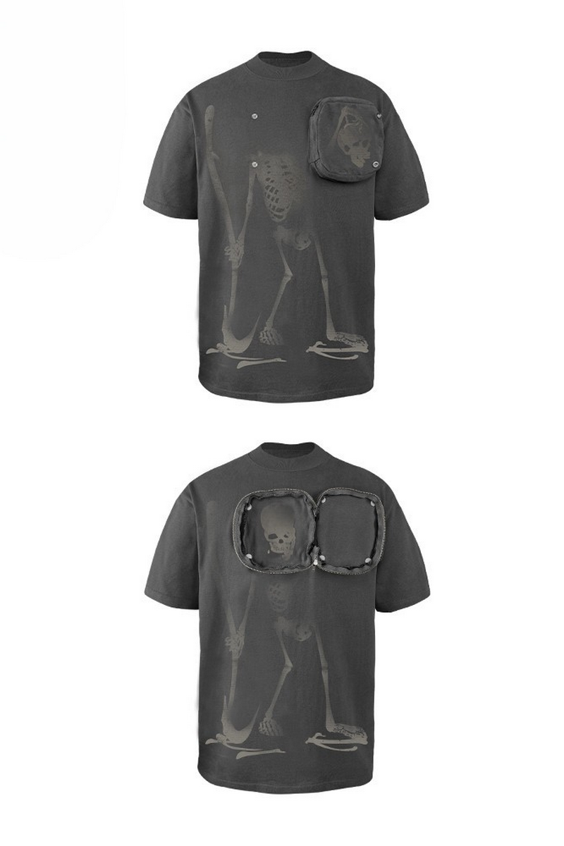 Skull Pocket Graphic Tee