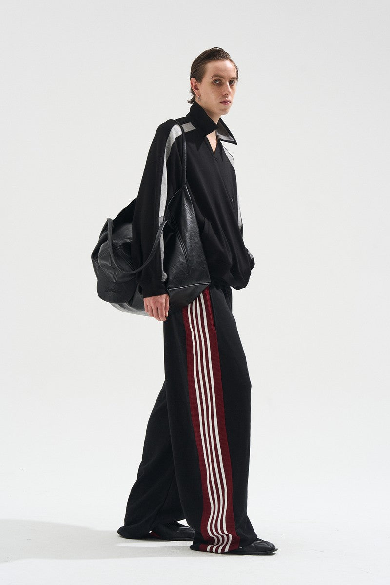 Frayed Stripe Trackpants