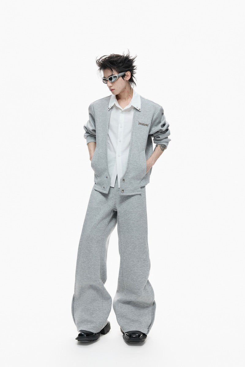 Layered Shirt Cardigan Jacket