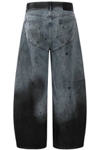 Paint Splatter Gradient Jeans