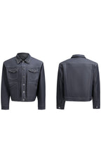 Pin Detail Cropped Jacket