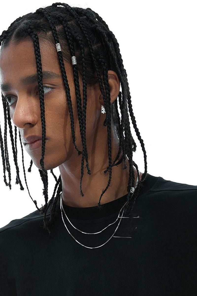 Platinum Snake Chain Necklace