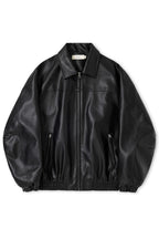Vintage Oversized Leather Jacket