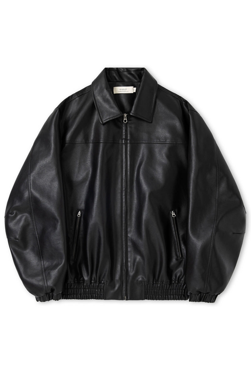 Vintage Oversized Leather Jacket