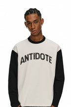 Rhinestone Raglan Long Sleeve Tee