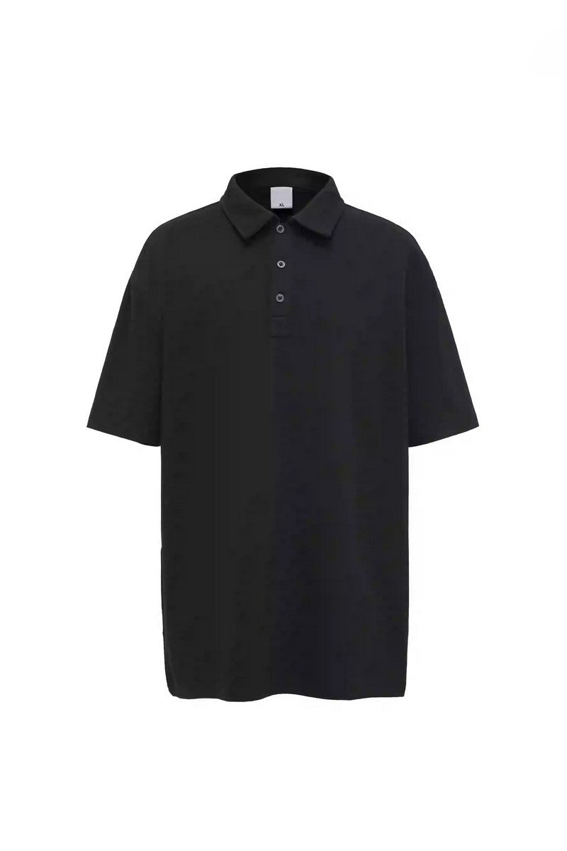 Textured Relaxed Fit Polo Shirt