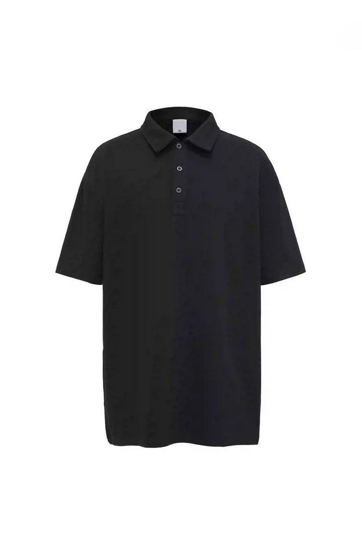 Textured Relaxed Fit Polo Shirt