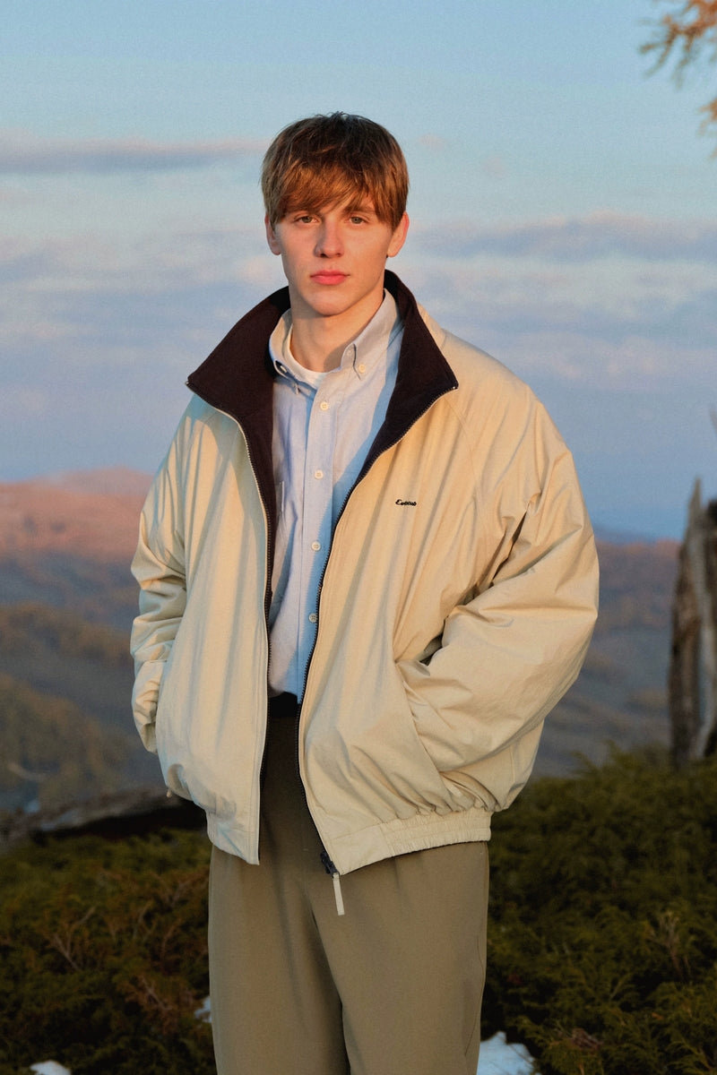 Reversible Fleece Utility Jacket