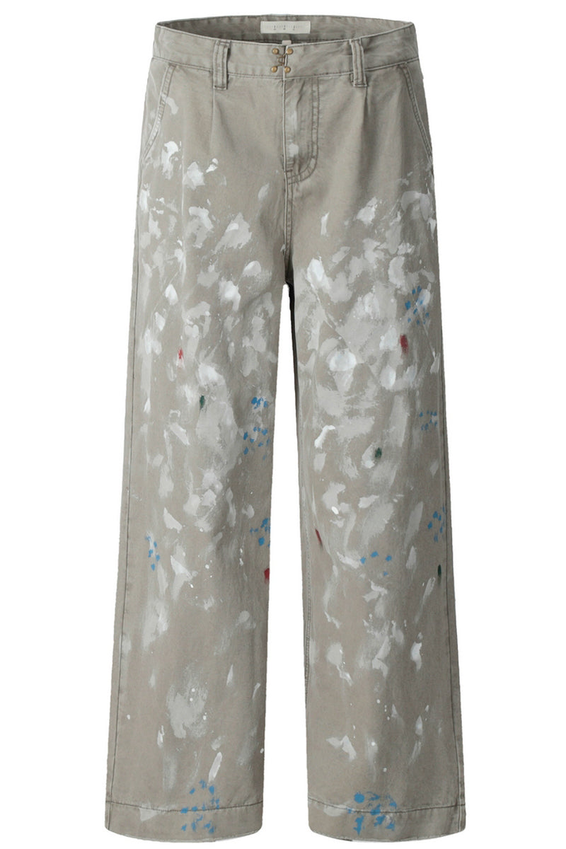 Paint Splatter Graffiti Cargo Pants