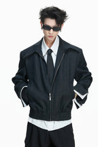 Tencel Layered Shirt Jacket