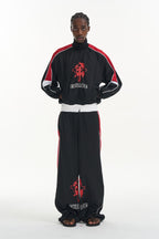 Horse Print Relaxed Track Pants