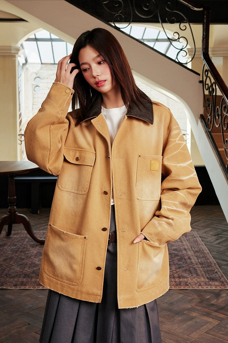 Vintage Washed Plaid Workwear Jacket – Copping Zone