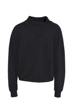 Asymmetrical Wool Blend Sweater