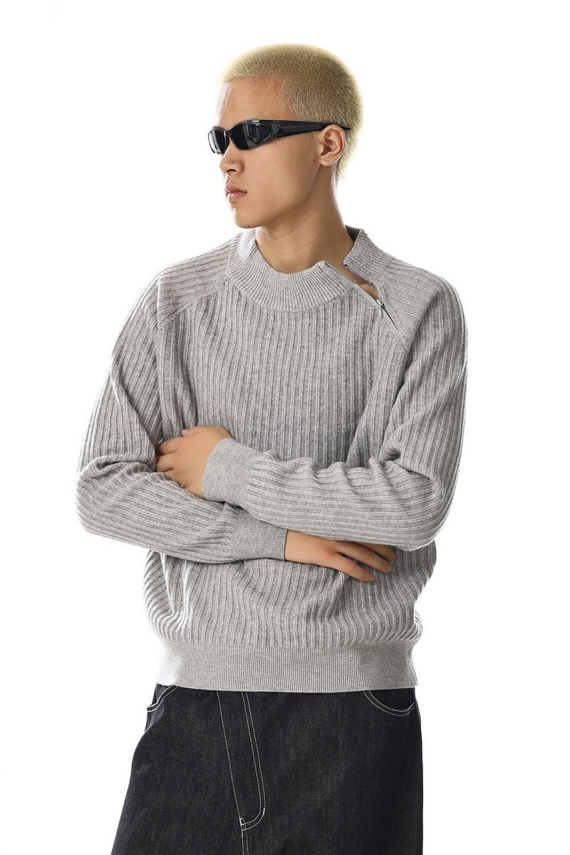 Slim Old Money Knit Sweater