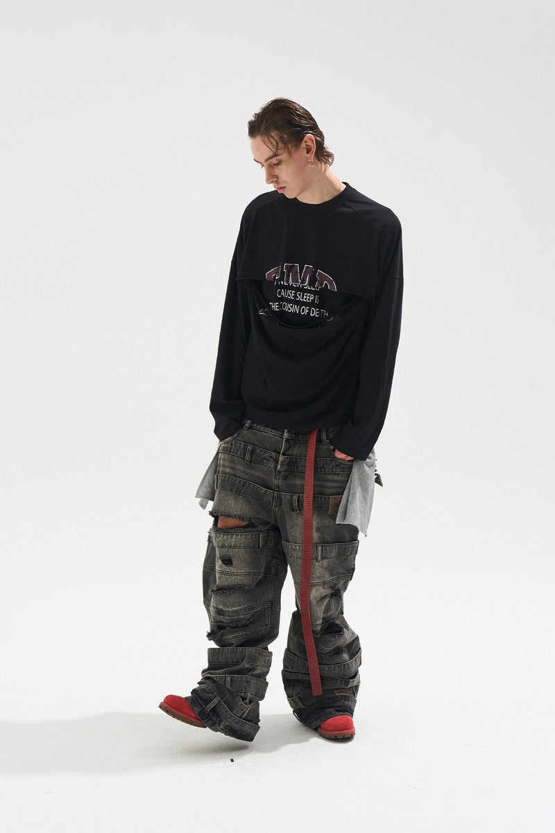 Double Layer Graphic Tee