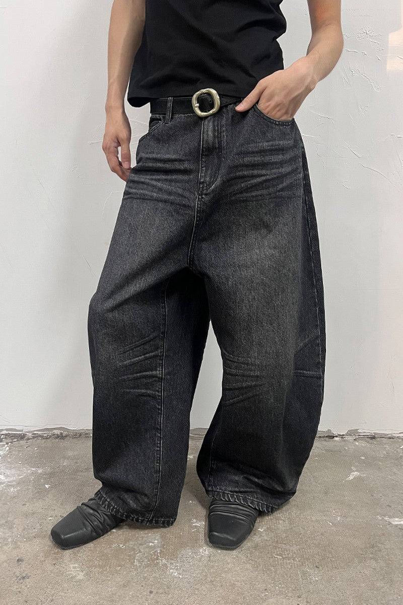 Vintage Loose Washed Jeans