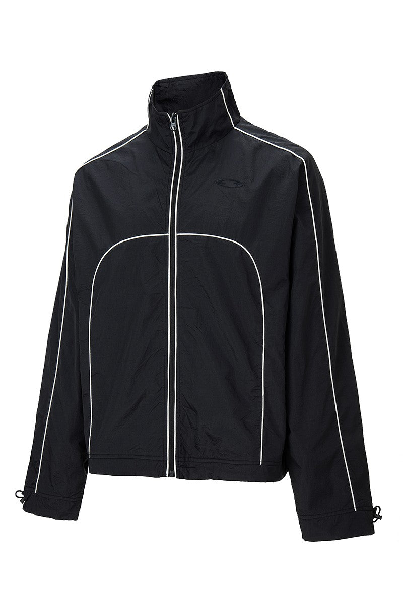 Embroidered Patchwork Track Jacket