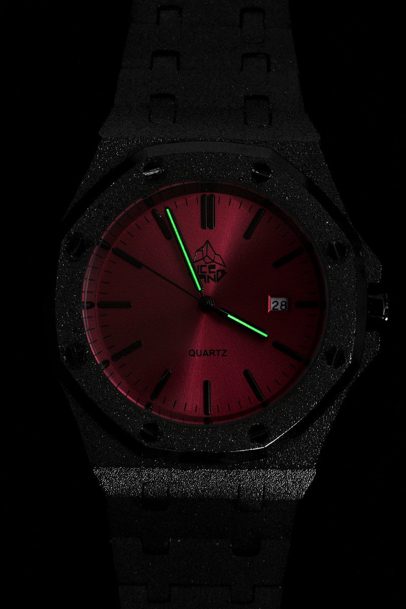 Iced Royal Square Watch