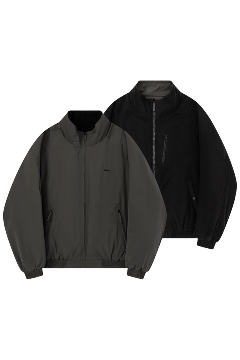 Reversible Fleece Utility Jacket