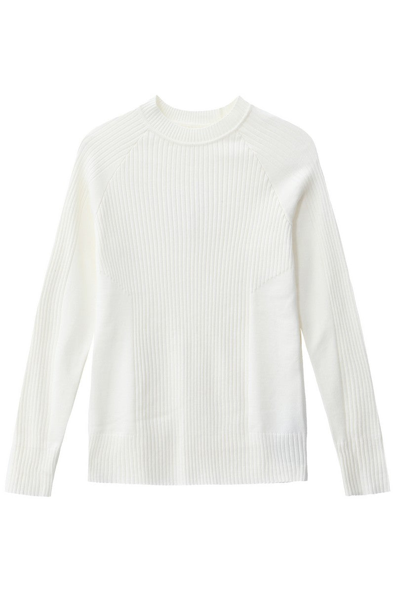 Ribbed Slim Fit Knit Tee