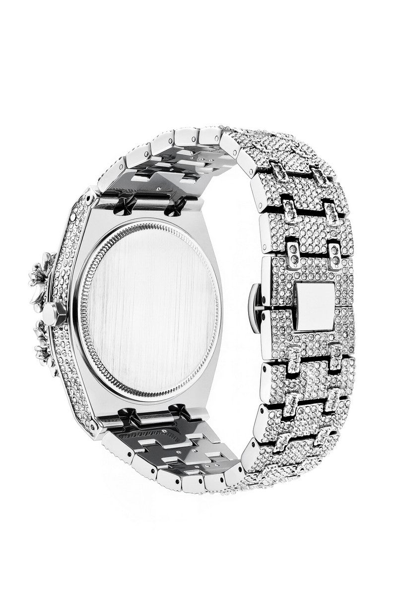 Iced Cross Fleur Quartz Watch