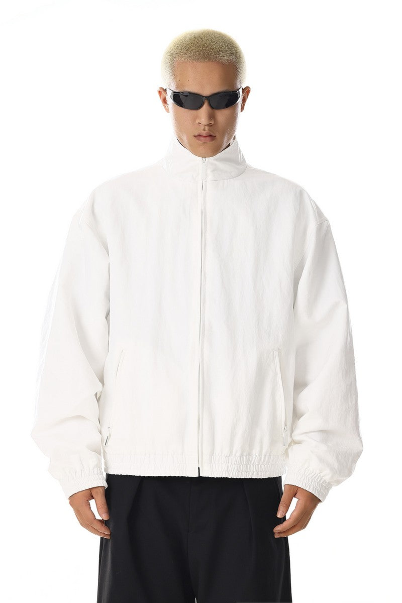 Short Mock Neck Jacket