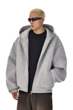 Boxy Heavyweight Zip Hoodie