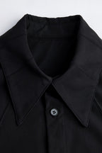 Crisp Solid Oversized Shirt